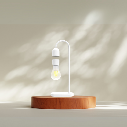 Floating LED lamp for home or office decor