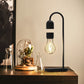 Unique levitating desk lamp with touch control