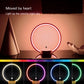 Circlo magnetic lamp in contemporary home office